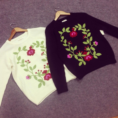 Thêu trên quần áo