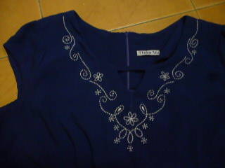 Thêu trên quần áo